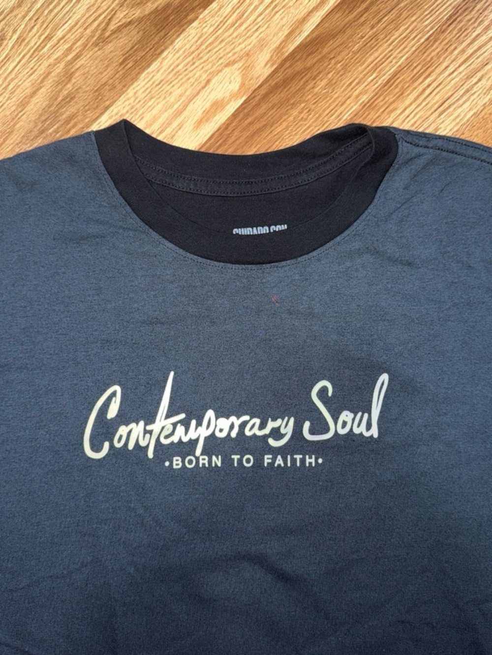 Men's Black Graphic Tee - Picture 2 of 4